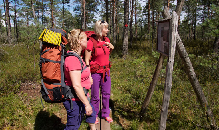 Venlojen vaellus Savojärvellä