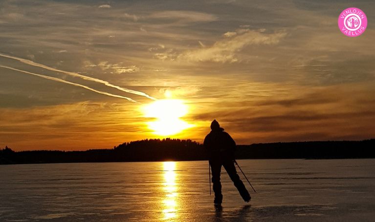 Venlojen vaellus retkiluistelu